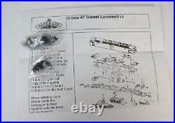 OO Gauge Bachmann 32-800DS DCC SOUND Class 47 404 Hadrian BR Blue Loco