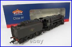 OO Gauge Bachmann 32-859 BR standard Class 9F 92233 BR Black Weathered Loco