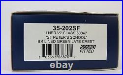 OO Gauge Bachmann 35-202SF DCC Sound V2 Class 60847 St Peters School BR Green