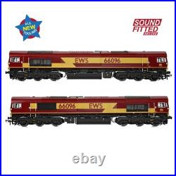 OO Gauge Bachmann 50-000ASFX Class 66/0 66096 EWS Loco DCC SOUND FITTED DELUXE