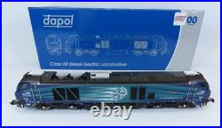 OO Gauge Dapol 4D-022-001S DCC SOUND Class 68 002 Intrepid DRS Livery Loco