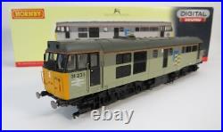 OO Gauge Hornby R2803XS DCC SOUND Class 31 233 BR Sub Sector Railfreight Loco OO Gauge Hornby R2803XS DCC SOUND Class 31 233 BR Sub Sector Railfreight Loco