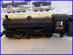 R3425 Hornby Q6 Class Locomotive 0-8-0 63443 BR Black Early Emblem DCC SOUND