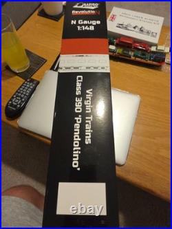 Rapido N Gauge Virgin Class 390 Pendolino DCC SOUND With Light Bars