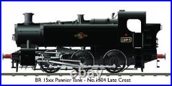 Rapido Trains 904504 15xx Class 1504 BR Late Black (DCC-Sound)