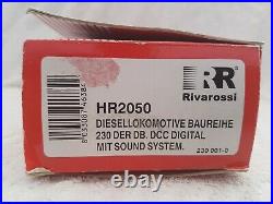 Rivarossi HR2050 DB Class 230 Diesel HO 187 DCC Digital Sound System Excellent