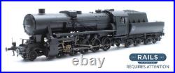 Roco'ho' Gauge 62278 Drg Black 2-10-0 Class Br 52 #1413 Locomotive DCC Sound