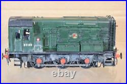 SANCHENG O GAUGE BRASS DCC SOUND BR 0-6-0 CLASS 08 DIESEL SHUNTER LOCO D3100 nr