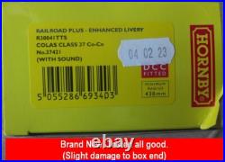 SECONDS BOX. Hornby R30041TTS DCC Sound Decoder Fitted Colas Rail Class 37 37421
