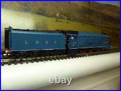 Superb Dapol A4 with all New Zimo MS N Gauge Sound Crew Firebox Flicker