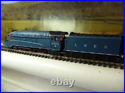 Superb Dapol A4 with all New Zimo MS N Gauge Sound Crew Firebox Flicker