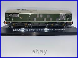 Sutton Locomotive Workshop Br Sulzer Class 24 D5107 Br Green. DCC Sound. Slw